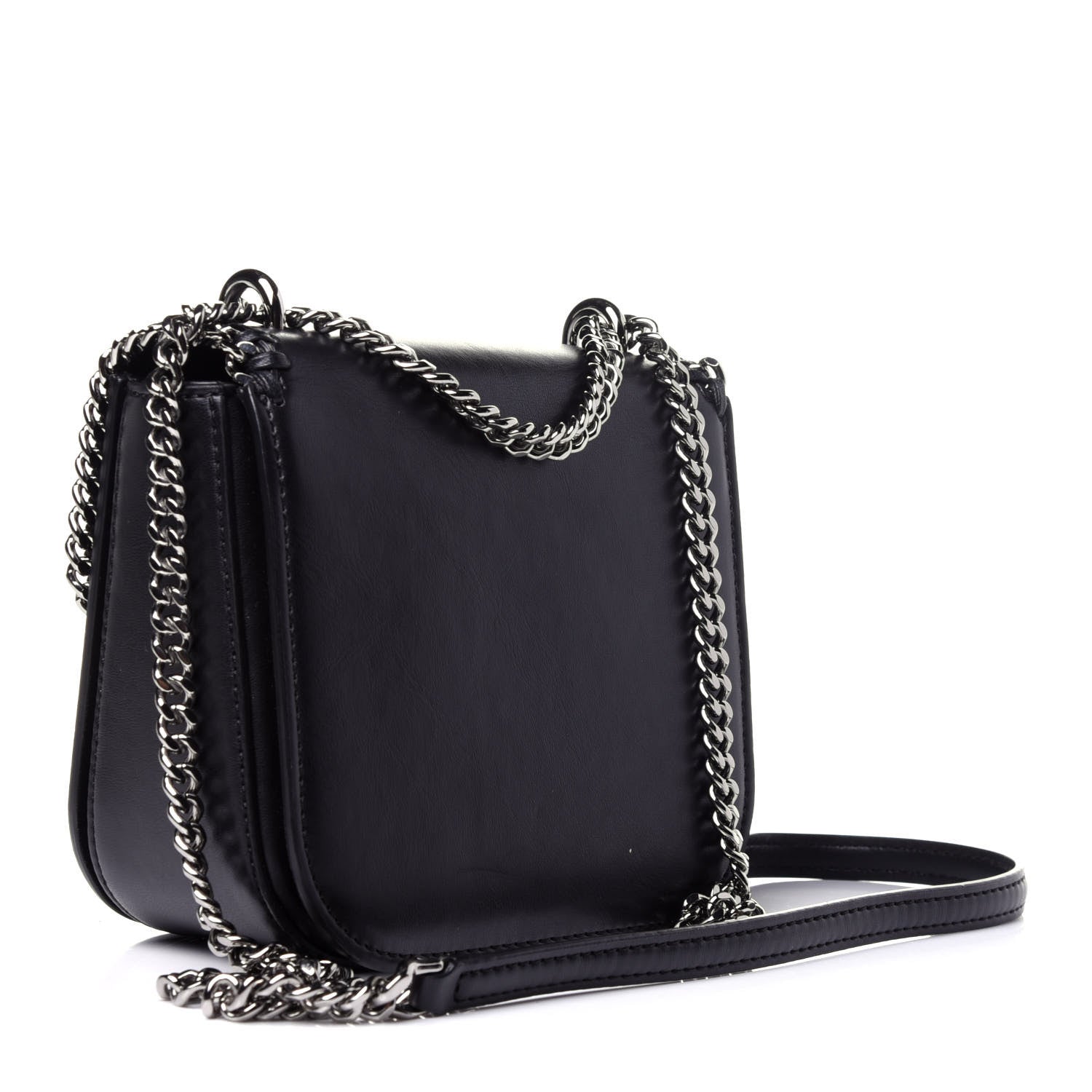 Stella McCartney Eco Alter Nappa Medium Falabella Box Shoulder Bag Black 4 of 12