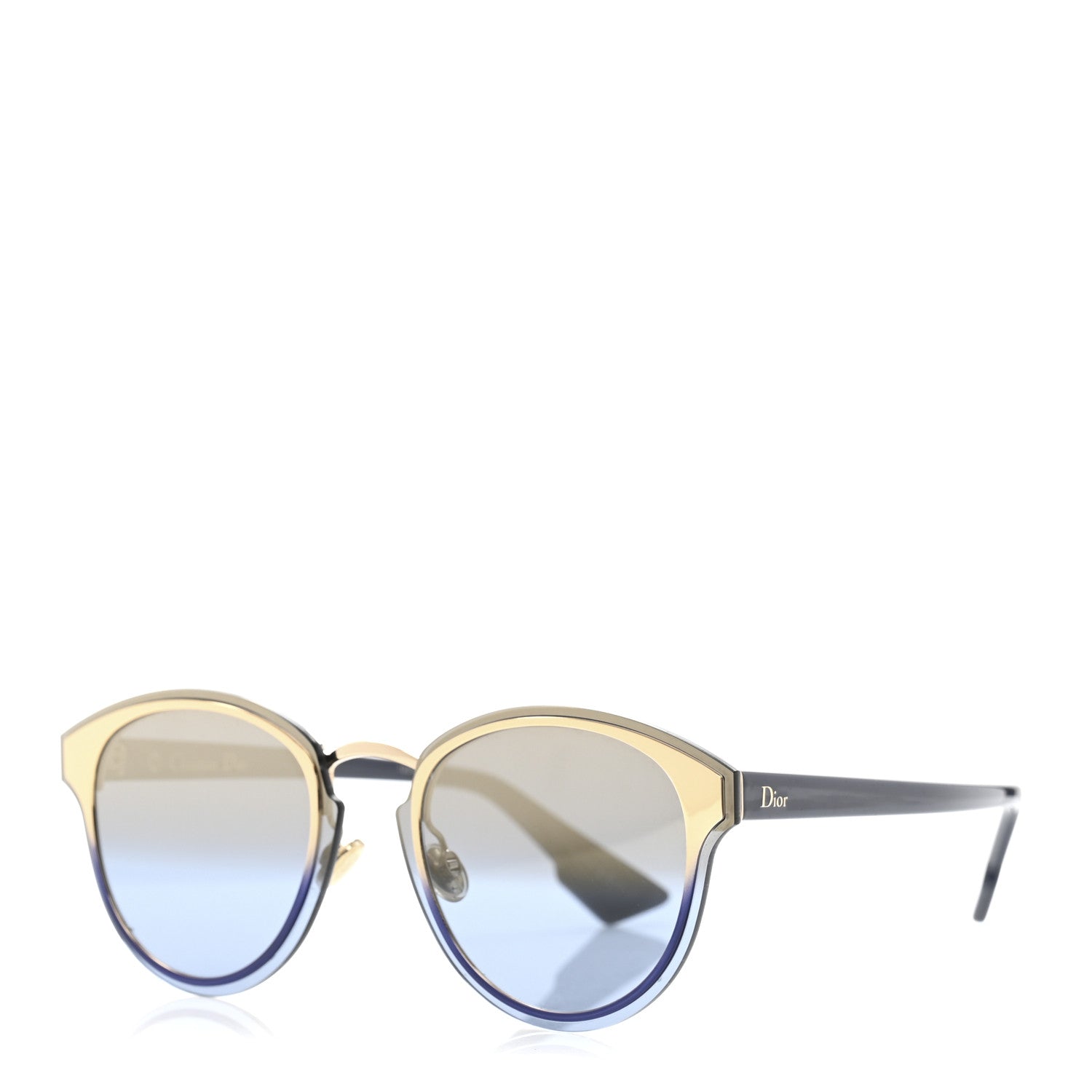 Christian Dior Mirrored Nightfall Sunglasses Gradient Blue 1 of 9