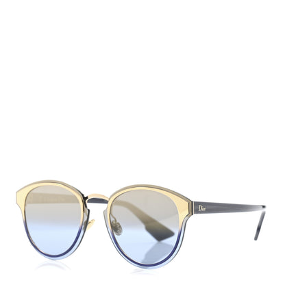 Christian Dior Mirrored Nightfall Sunglasses Gradient Blue 1 of 9