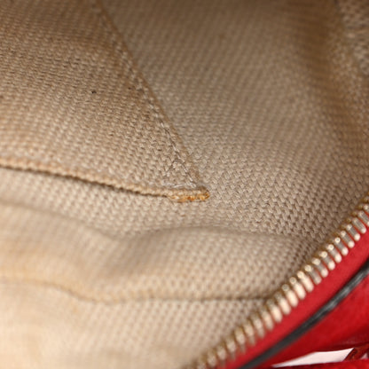 Gucci Pebbled Calfskin Small Soho Disco Bag Tabasco Red 13 of 14