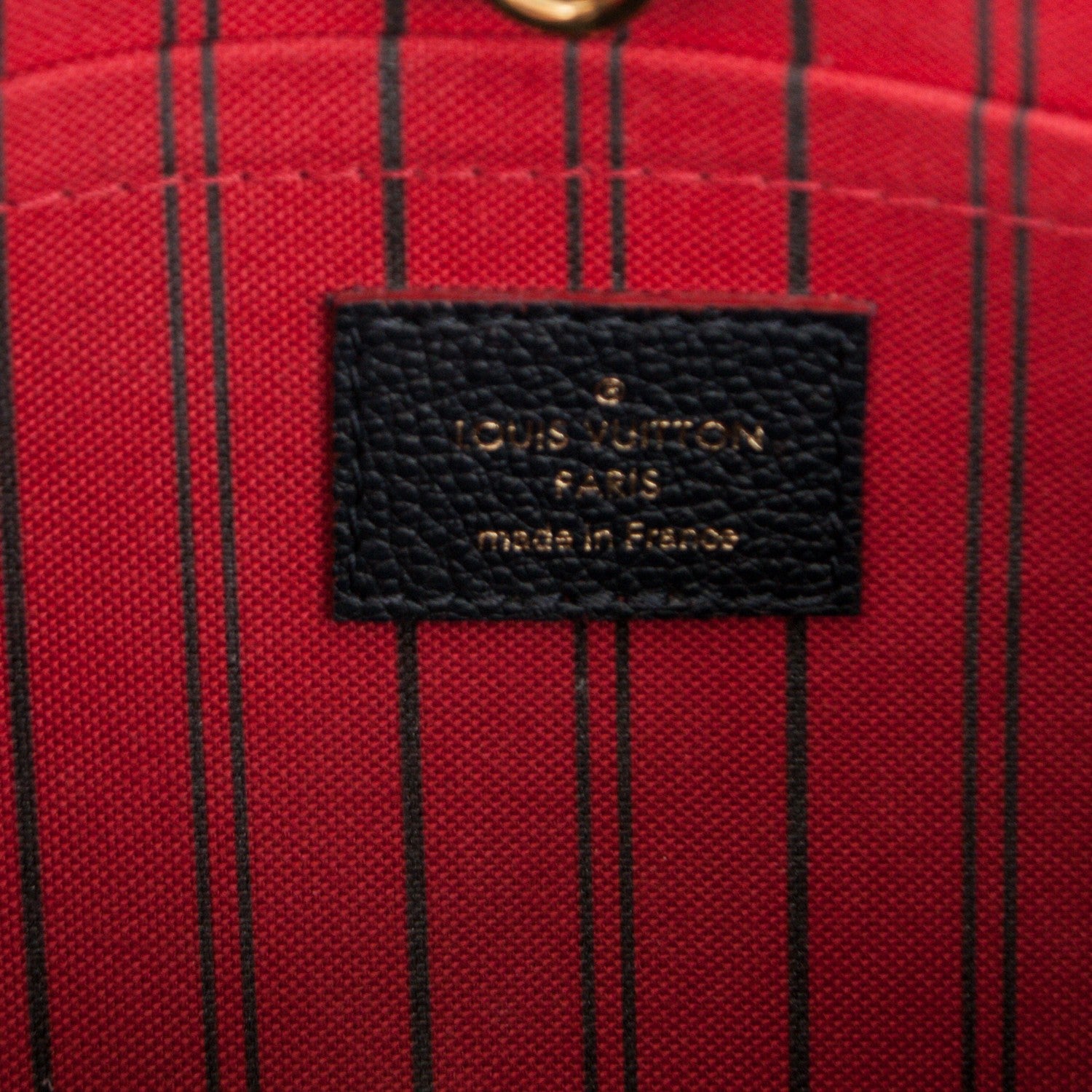 Louis Vuitton Empreinte Montaigne BB Marine Rouge 6 of 7