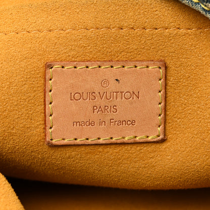Louis Vuitton Monogram Denim Baggy PM Blue 6 of 10