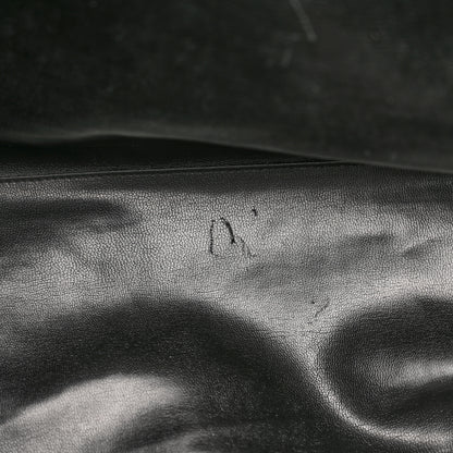 Chanel Calfskin Stitched XL Weekender Black 13 of 13