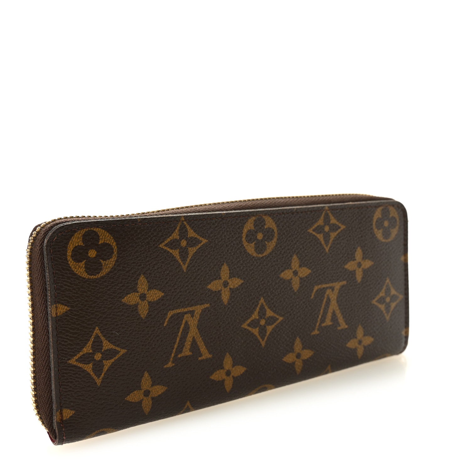 Louis Vuitton Monogram Clemence Wallet Fuchsia 3 of 7