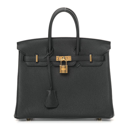 Hermes Togo Birkin 25 Black 1 of 10
