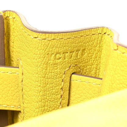 Hermes Evercolor Kelly Retourne 28 Lime 7 of 10