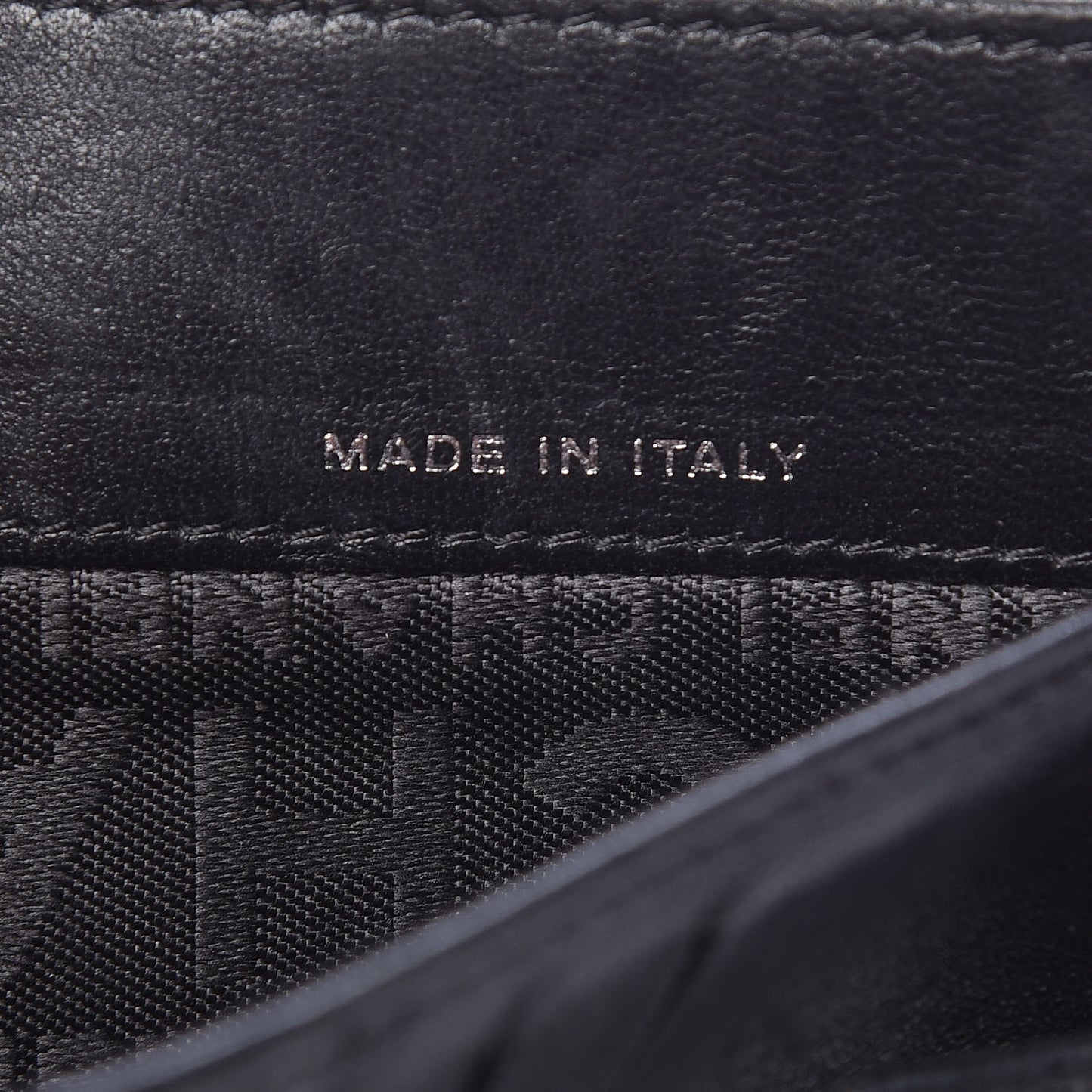 Lambskin Precious Symbols French Wallet Black