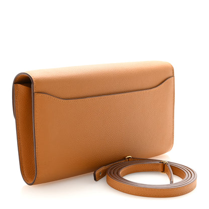 Hermes Evercolor Constance Wallet To Go Caramel 2 of 9