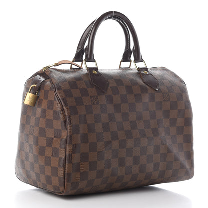 Louis Vuitton Damier Ebene Speedy 35 3 of 9