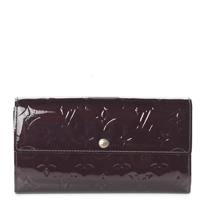 Louis Vuitton Vernis Sarah Wallet Amarante 1 of 7