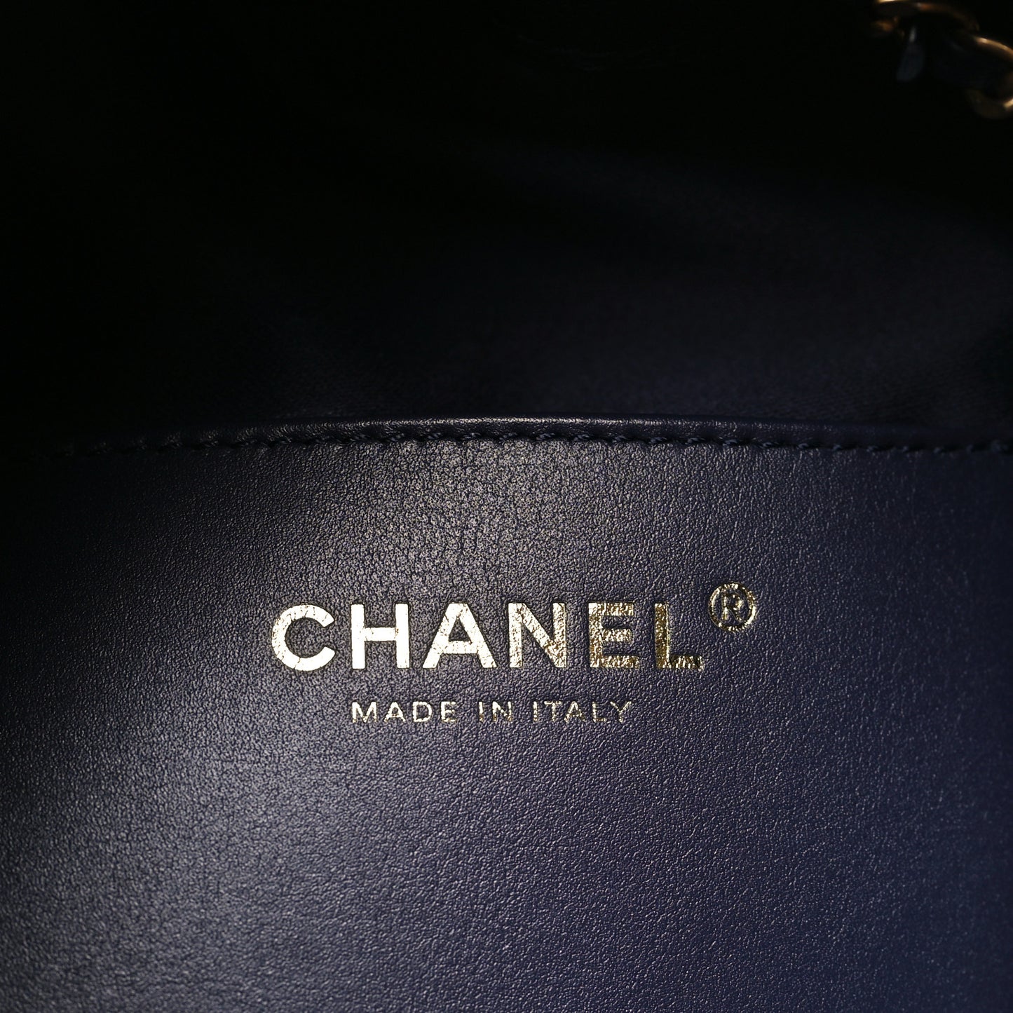 Caviar Quilted Medium Chanel 25 Handbag Dark Navy