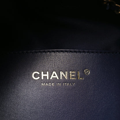 Chanel Caviar Quilted Medium Chanel 25 Handbag Dark Navy 6 of 10