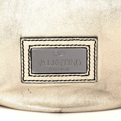 Valentino Garavani Metallic Nappa 360 Bow Shoulder Bag Gold 8 of 12