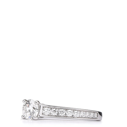 Cartier Platinum .43ct Diamond 1895 Solitaire Engagement Ring 49 4.75 3 of 8