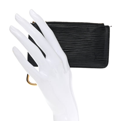 Louis Vuitton Epi Key Pouch Black 2 of 9