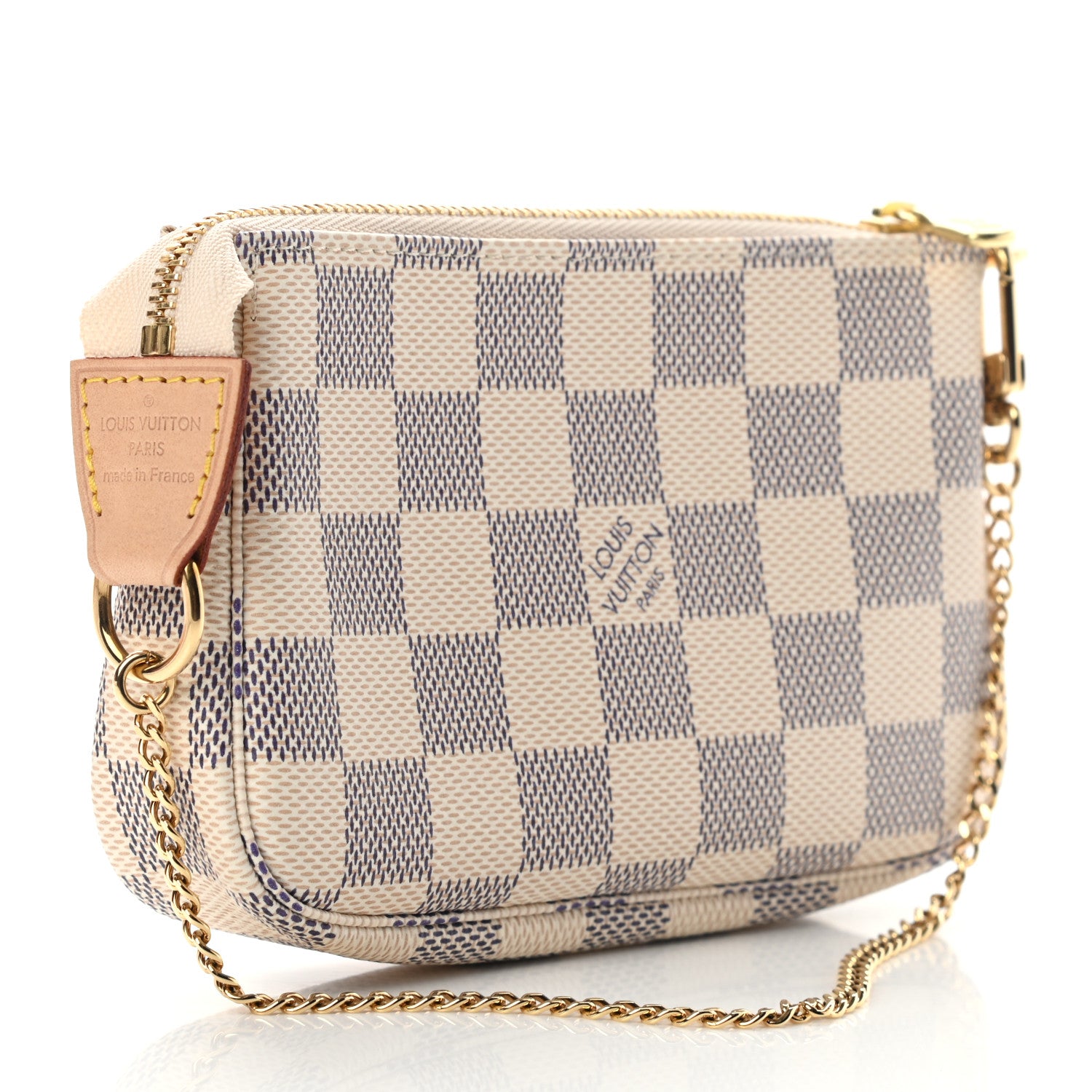 Louis Vuitton Damier Azur Mini Pochette Accessories 3 of 8
