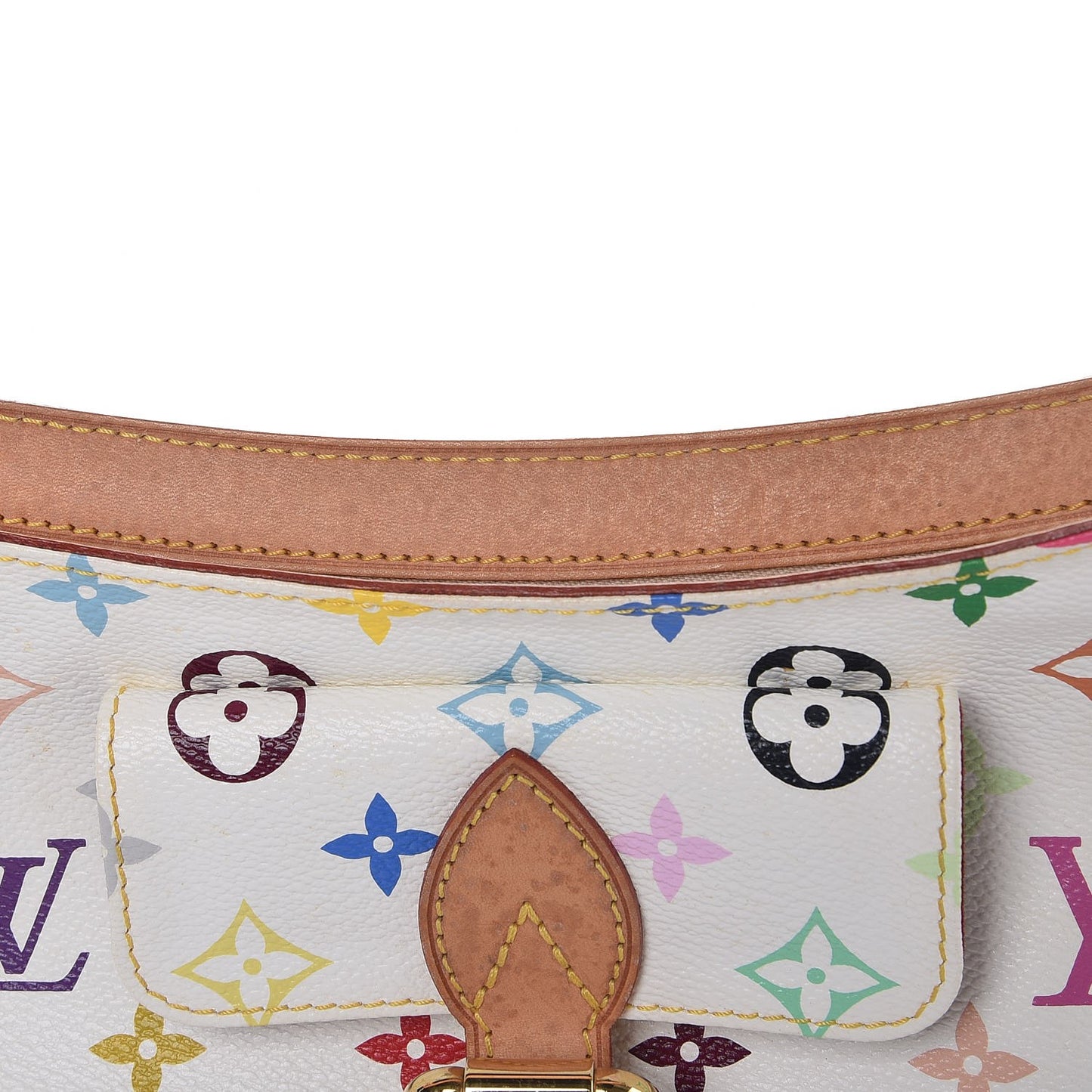 Monogram Multicolor Eliza White