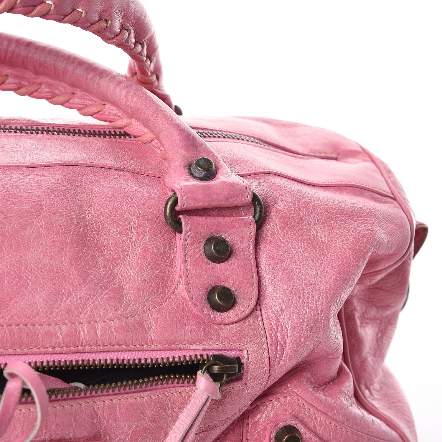 Balenciaga Chevre Classic Hardware Twiggy Bubblegum 13 of 14