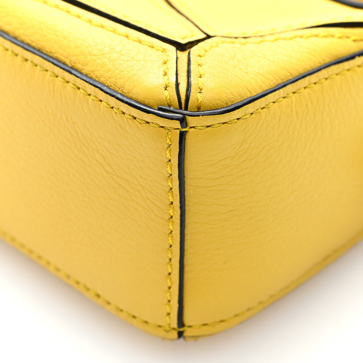 Calfskin Nano Puzzle Bag Yellow