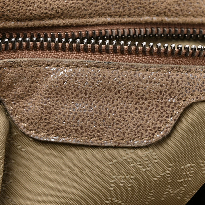 Stella McCartney Shaggy Deer Falabella Fold Over Tote Taupe 6 of 9