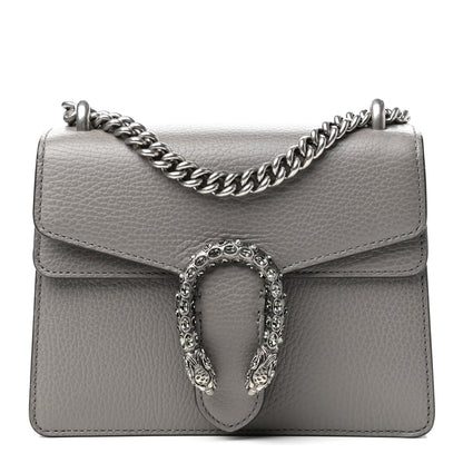 Gucci Calfskin Mini Dionysus Shoulder Bag Dusty Grey 1 of 11