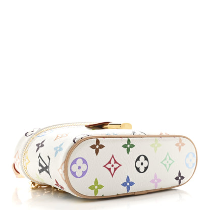 Louis Vuitton LV x TM Monogram Multicolor Vanity Chain Pouch White 4 of 9
