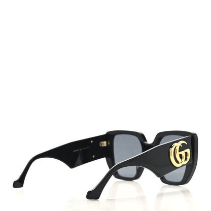 Gucci Acetate Square Frame Sunglasses GG0956S Black 4 of 7