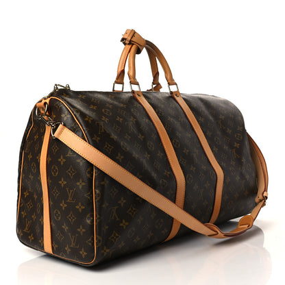 Louis Vuitton Monogram Keepall Bandouliere 55 3 of 13