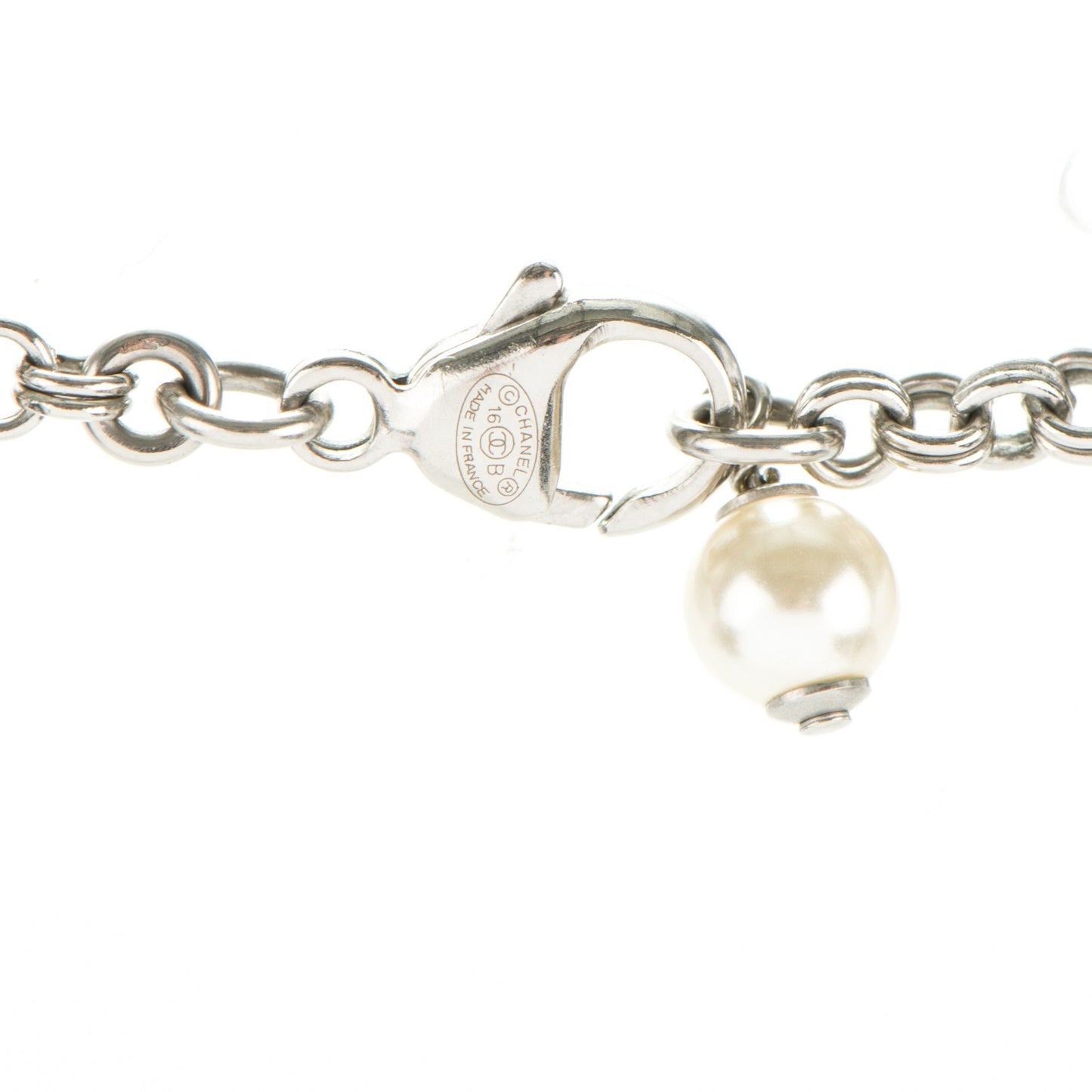 Crystal Bee Pendant Necklace Silver Multicolor