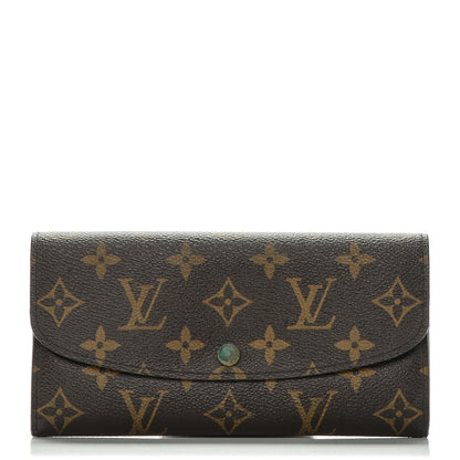 Louis Vuitton Monogram Emilie Wallet Vert 1 of 12