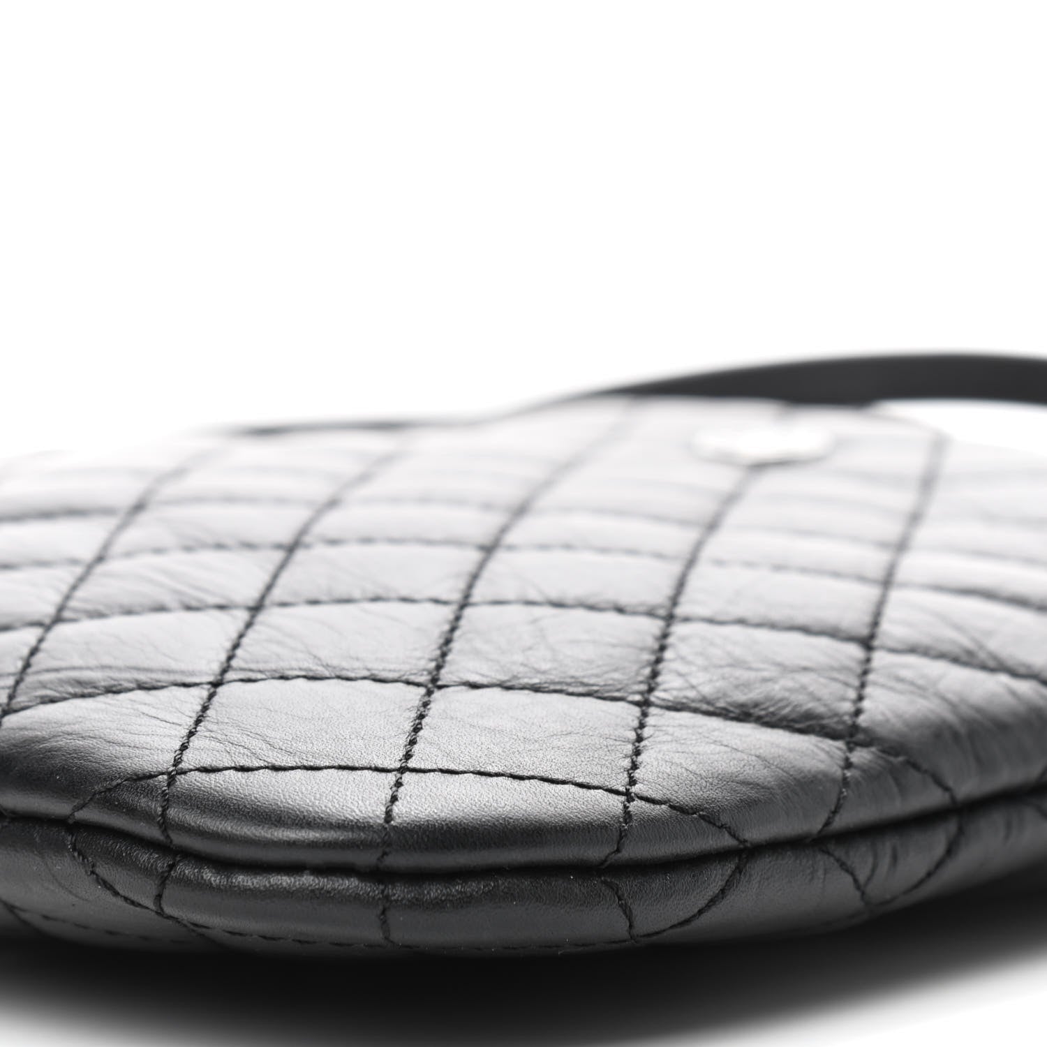 Chanel Calfskin Quilted Crossbody Bag Black 7 of 9