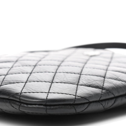 Chanel Calfskin Quilted Crossbody Bag Black 7 of 9