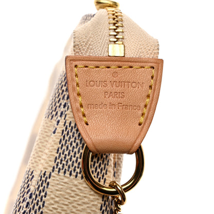 Louis Vuitton Damier Azur Mini Pochette Accessories 6 of 8