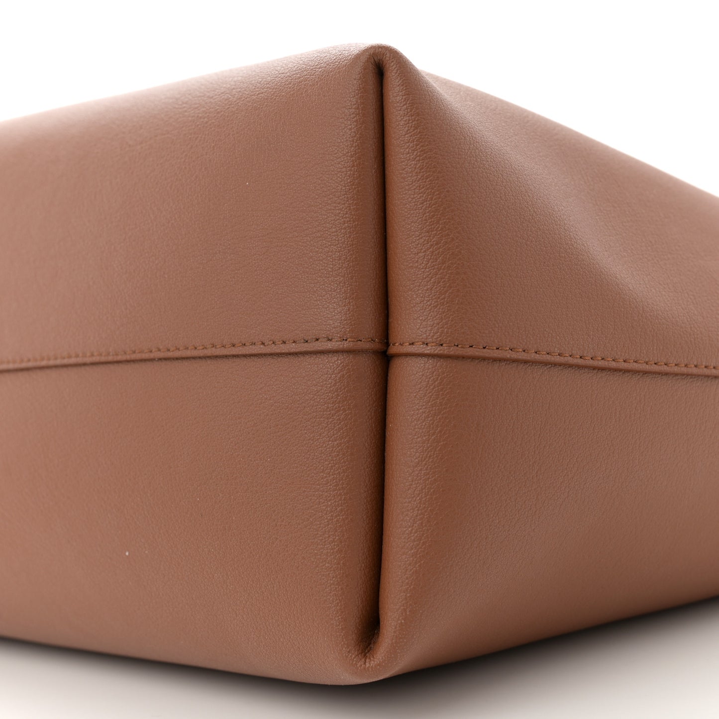 Calfskin Large Shopping Tote Brick