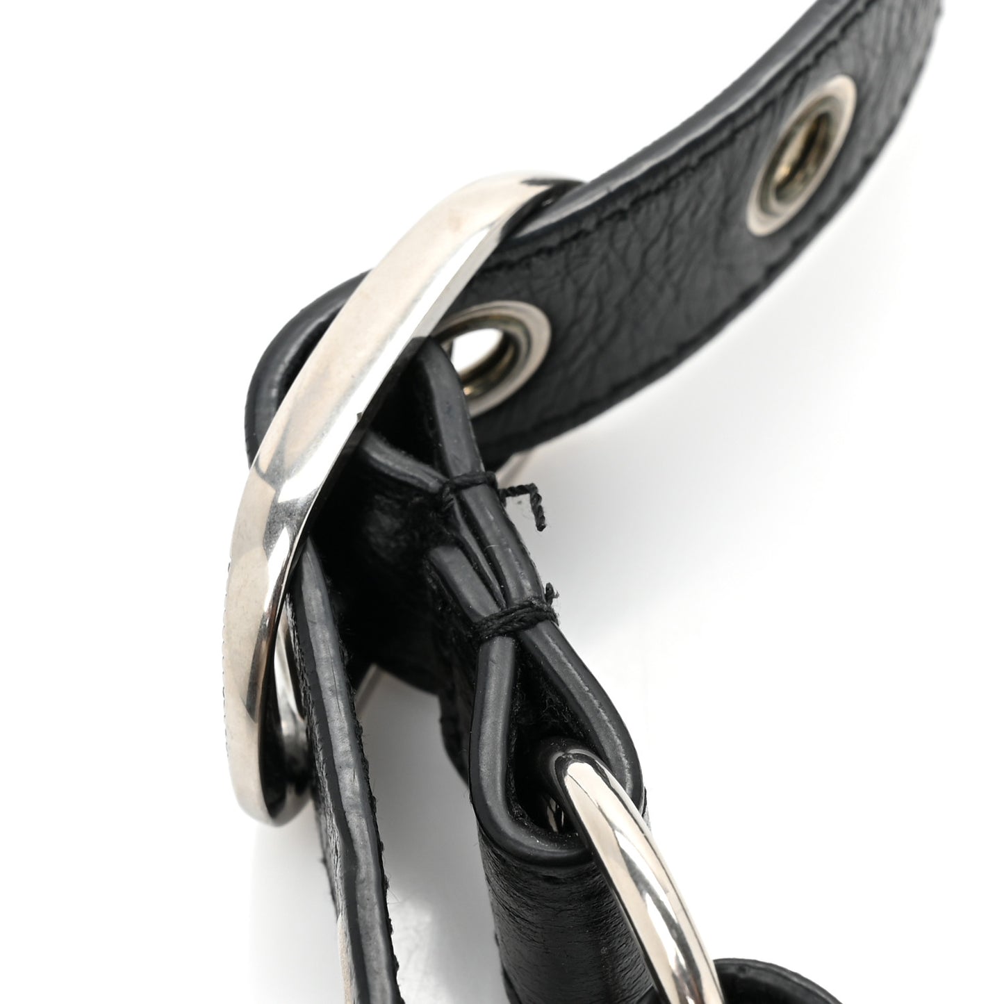 Agneau Arena Le Cagole Shoulder Bag XS Black