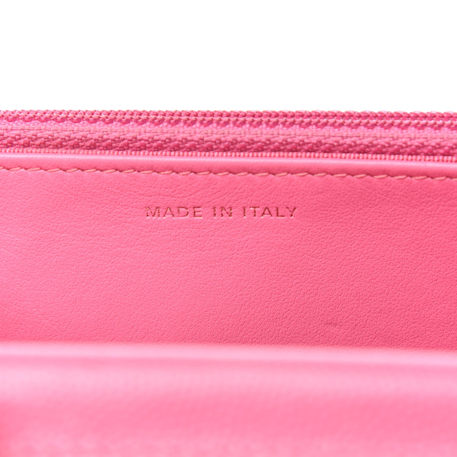 Chanel Caviar Quilted Wallet on Chain WOC Pink 7 of 12