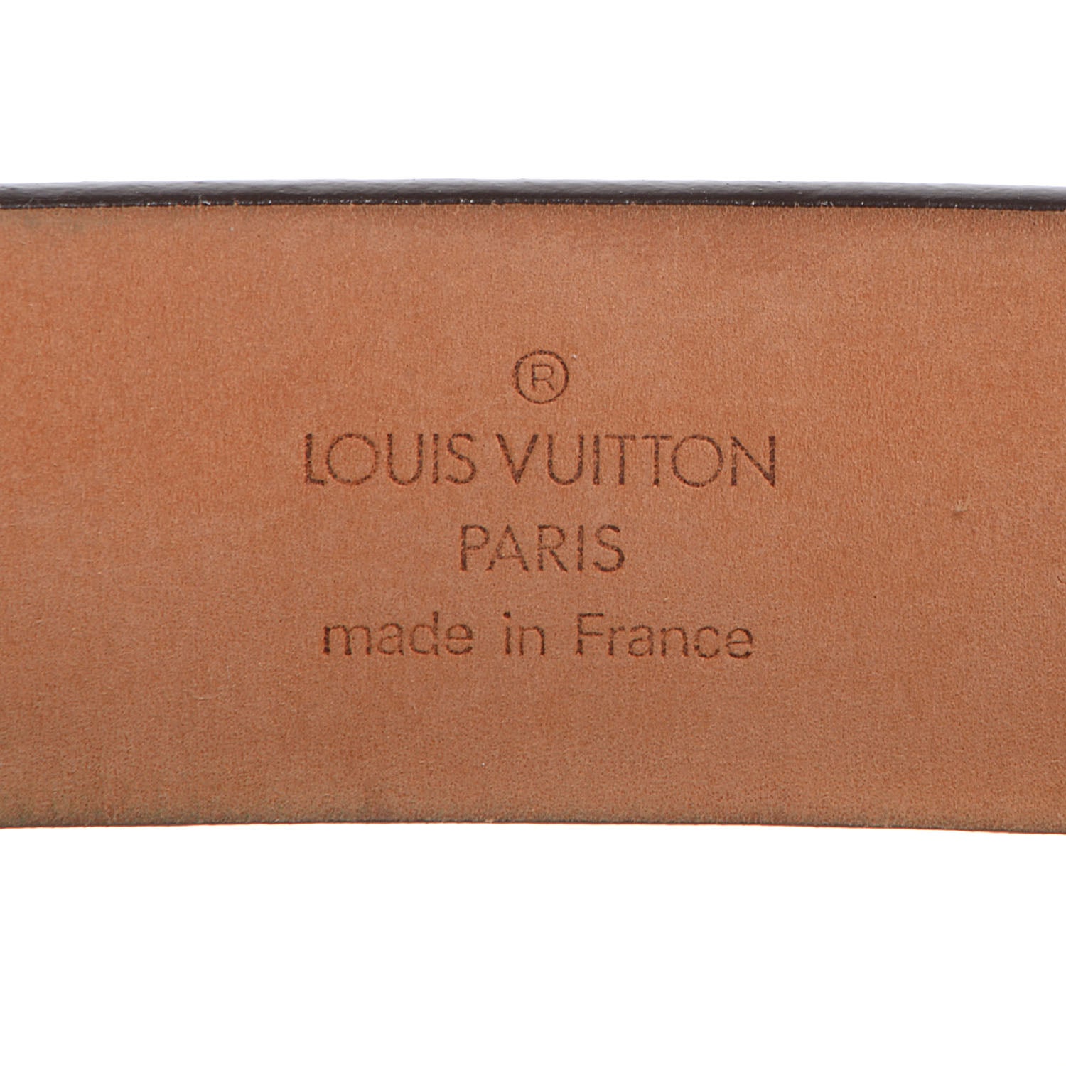Louis Vuitton Monogram Ceinture Belt w Gold Buckle 85 34 4 of 6