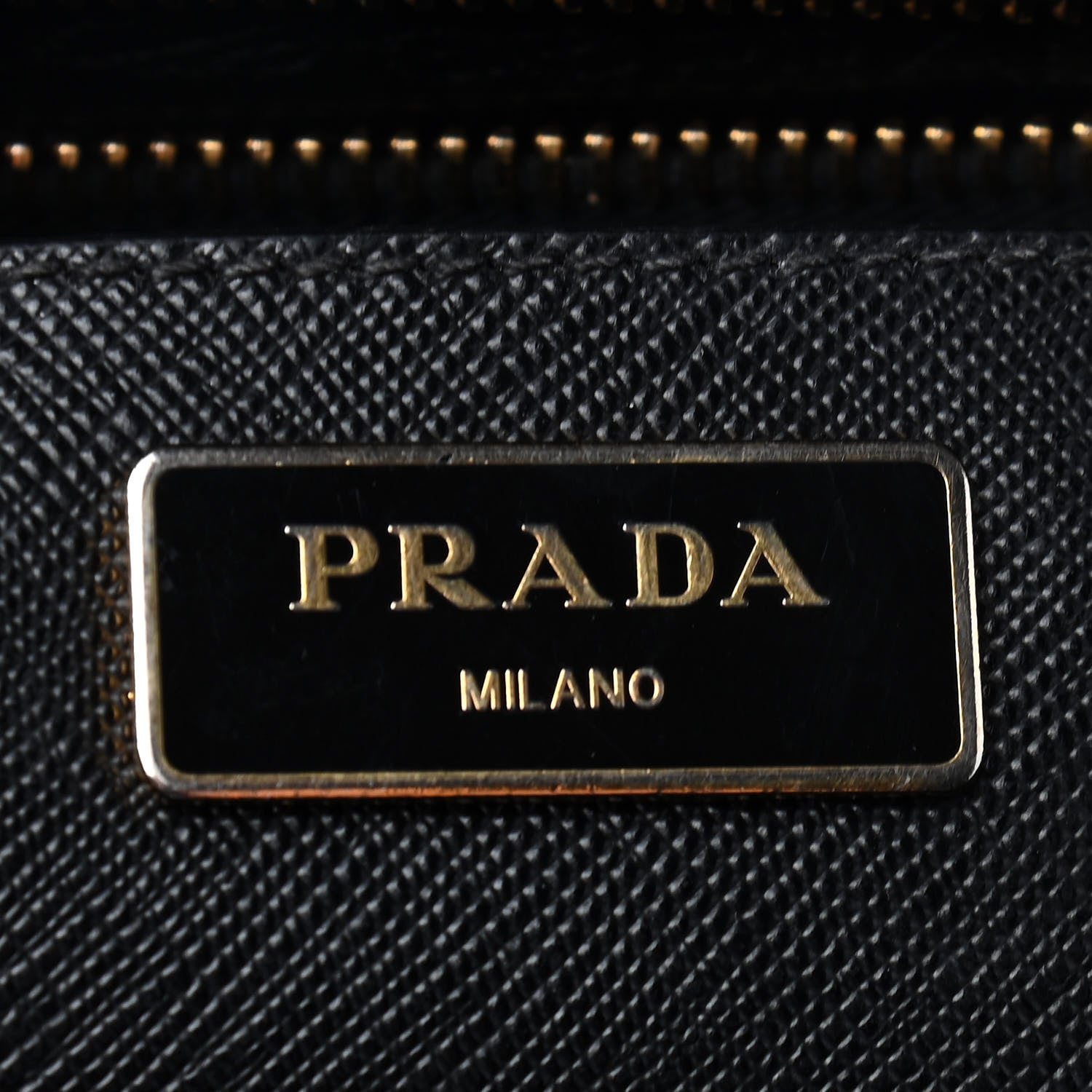 Prada Saffiano Medium Galleria Double Zip Tote Black 6 of 16