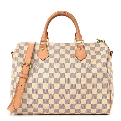 Louis Vuitton Damier Azur Speedy Bandouliere 30 1 of 12
