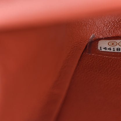 Chanel Caviar Quilted Medium Double Flap Red 7 of 10