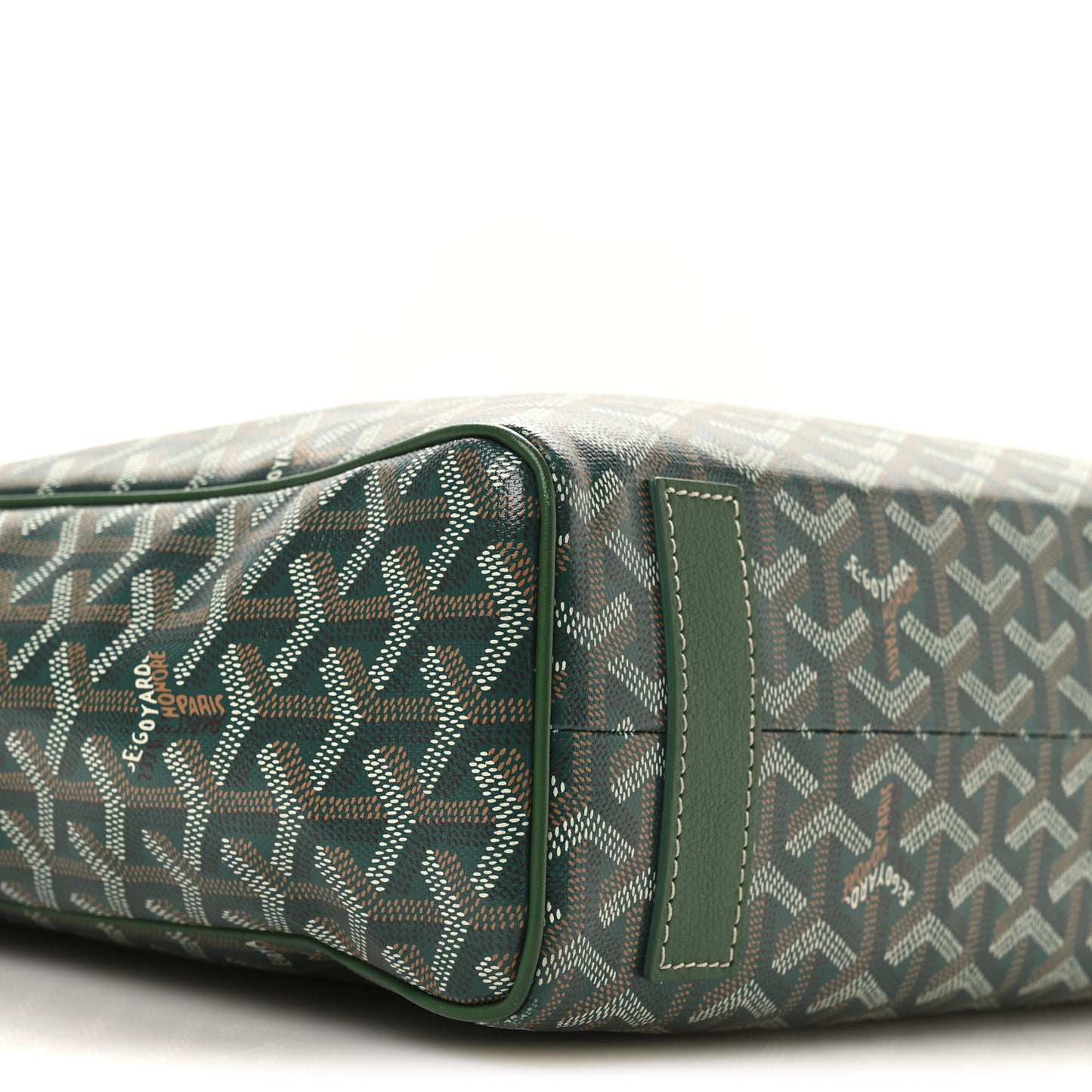 Goyardine Voltaire III Tote Green