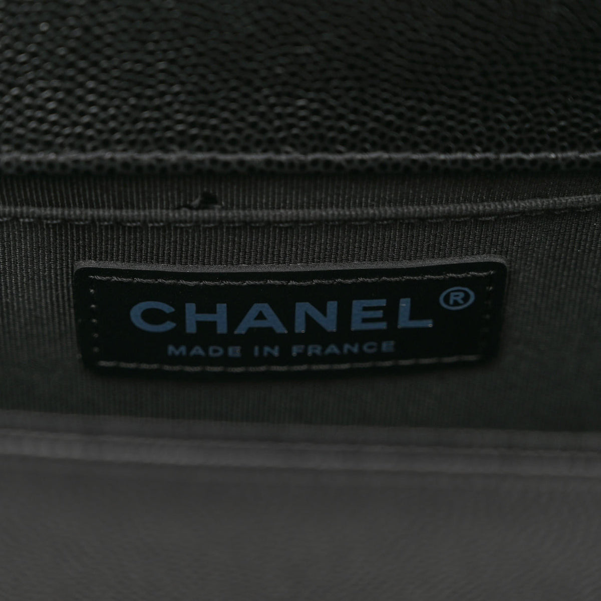 Chanel Caviar Quilted Medium Boy Flap Black 6 of 9