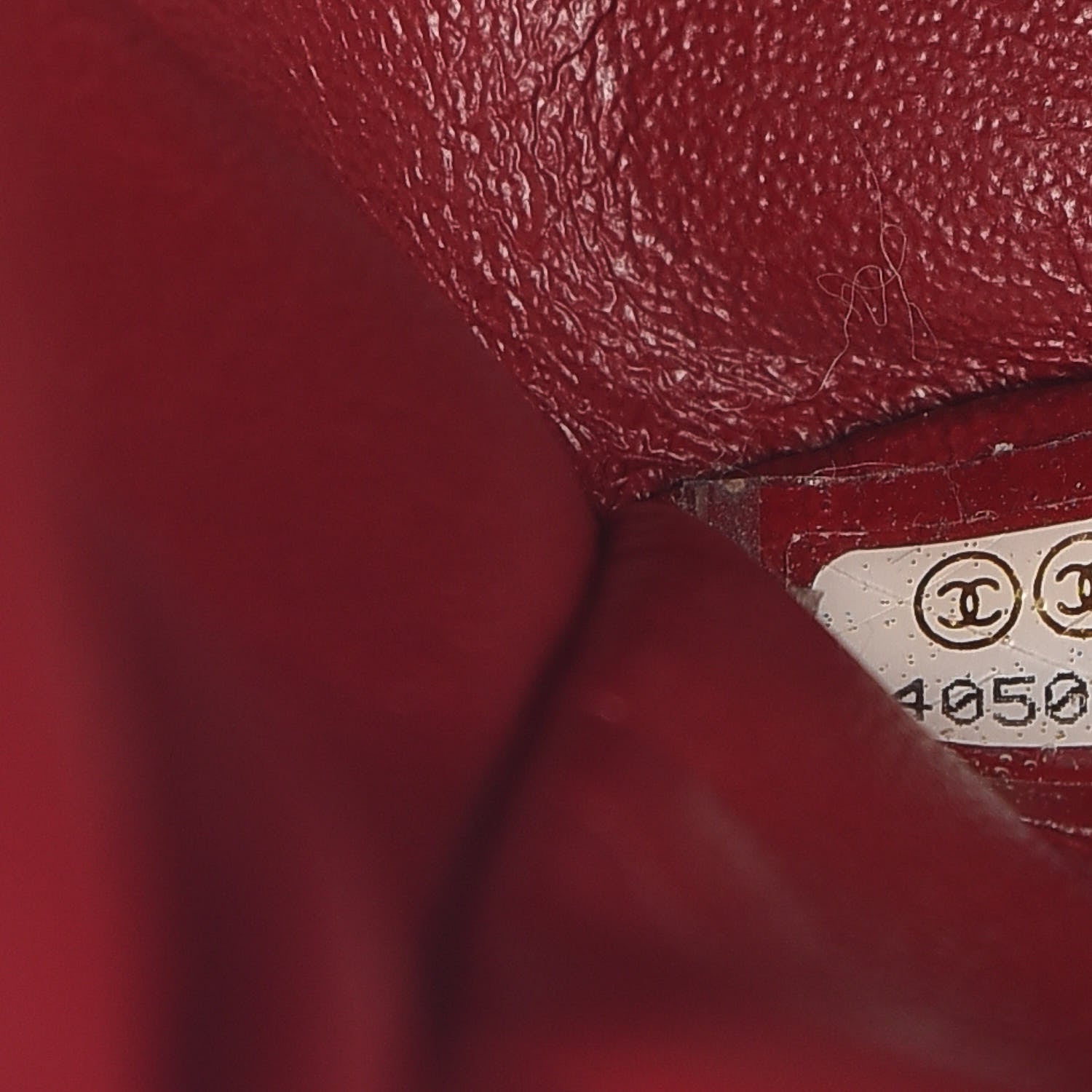 Chanel Caviar Quilted Jumbo Single Flap Dark Red 7 of 11