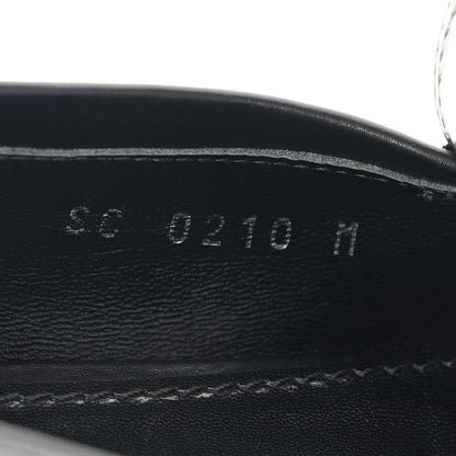 Louis Vuitton Calfskin Upper Case Flat Loafer 38 Black 9 of 9