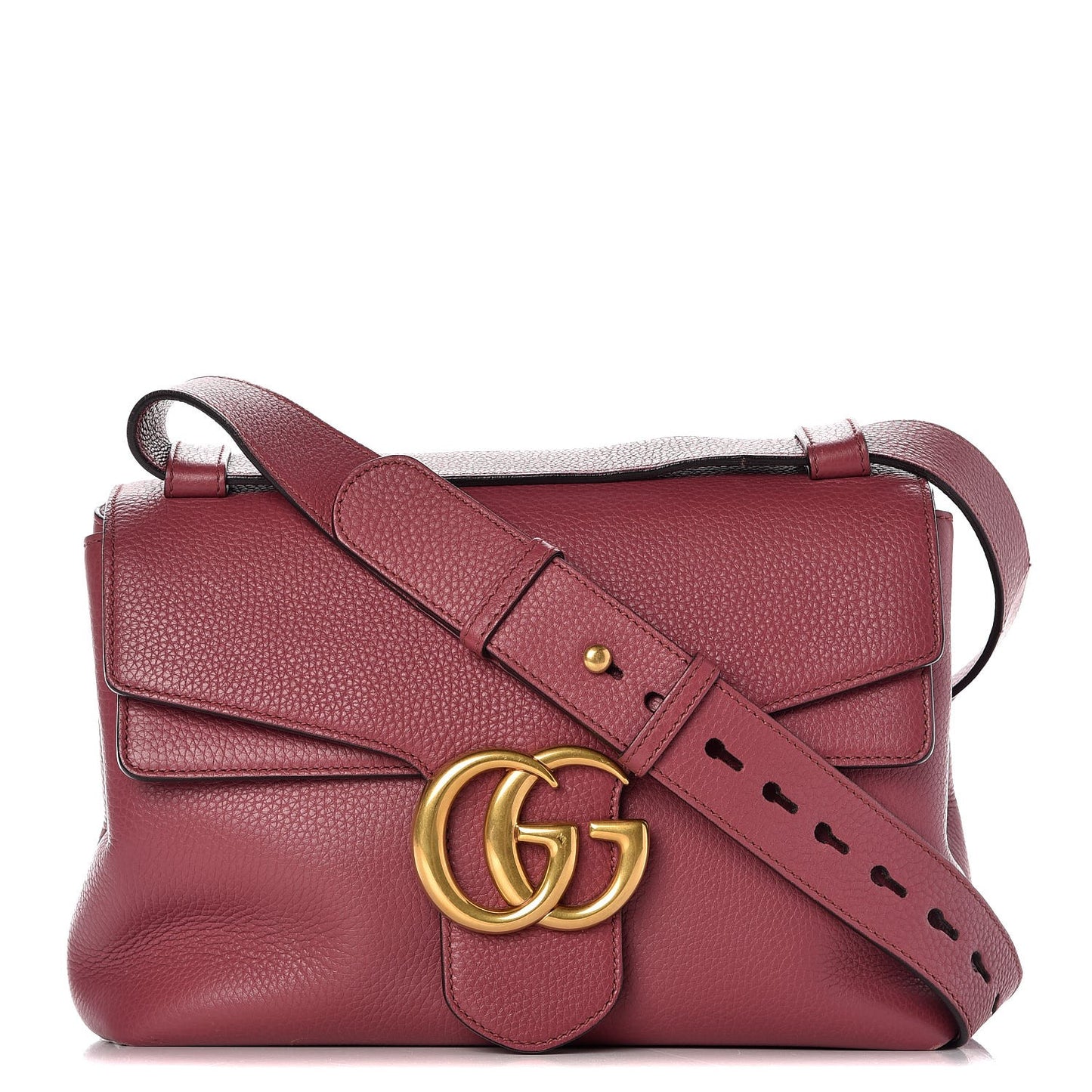 Cellarius Calfskin GG Marmont Shoulder Bag Dry Rose