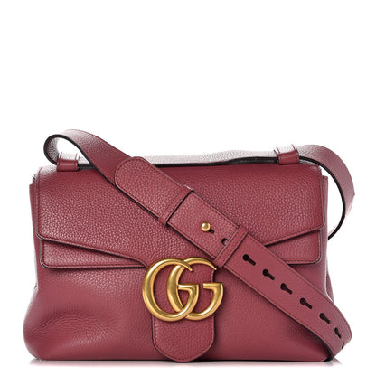 Gucci Cellarius Calfskin GG Marmont Shoulder Bag Dry Rose 1 of 7