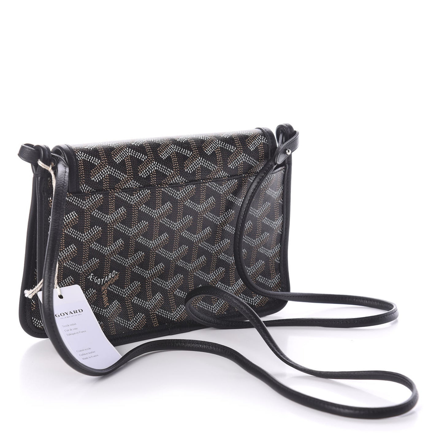 Goyardine Plumet Wallet Clutch Black