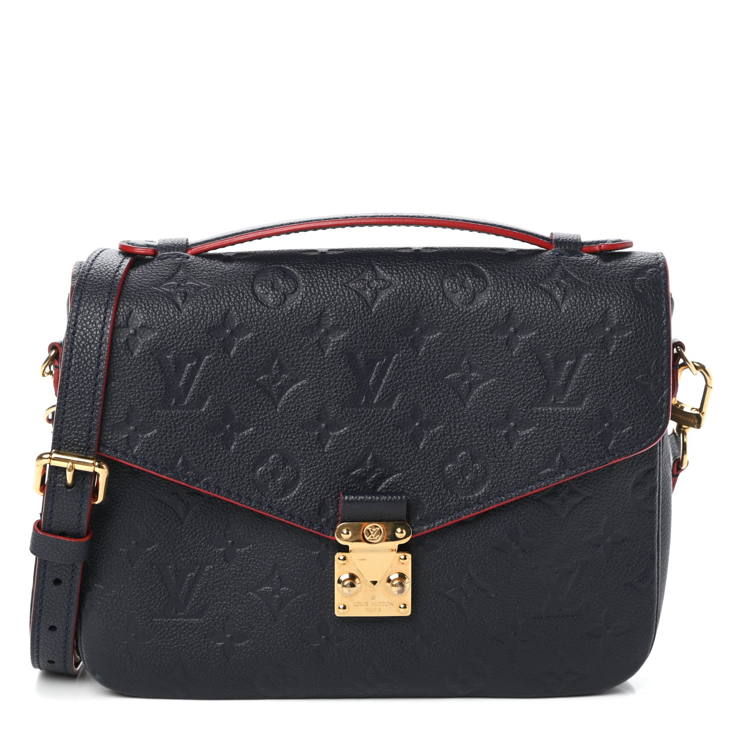Louis Vuitton Empreinte Pochette Metis Marine Rouge 1 of 9