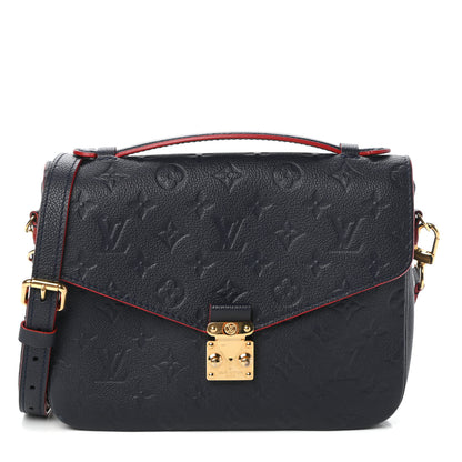 Louis Vuitton Empreinte Pochette Metis Marine Rouge 1 of 9