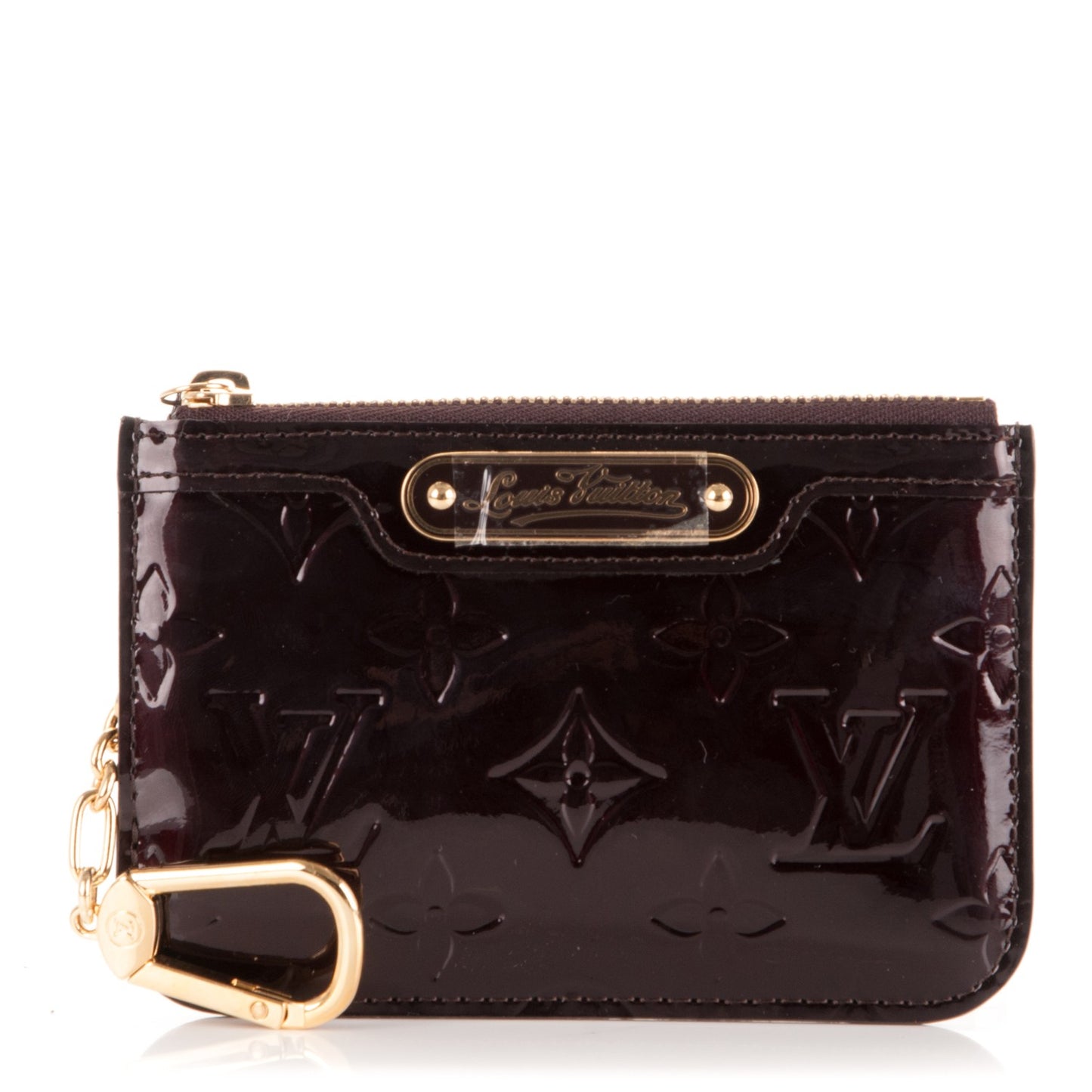 Vernis Key Pouch Amarante